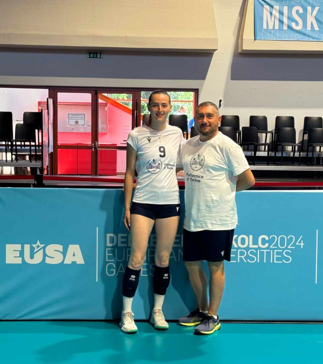 Scopri di più sull'articolo Coach Bellagotti e Romina Marku agli European Universities Games.